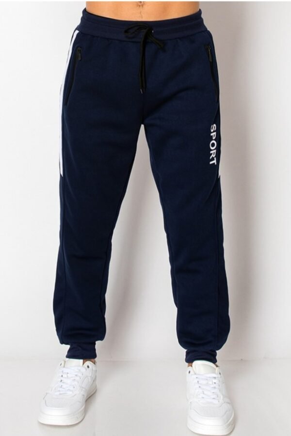 Men's Fleeced Side Panel Pants