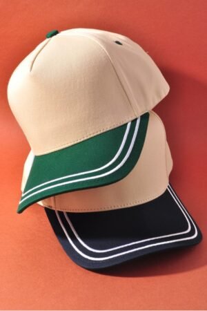 Retro Stripe Cotton Hat