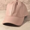 Butter Pebbled Vegan Leather Cap