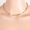 Stainless Steel Dainty Oval Chain Link Necklace