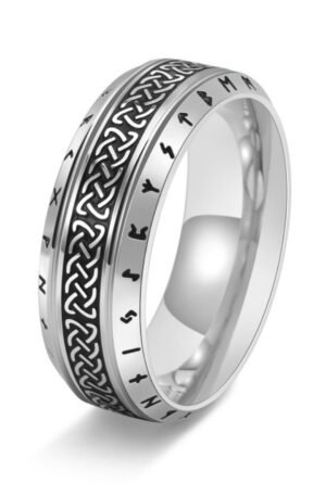 Titanium Steel Spinner Ring