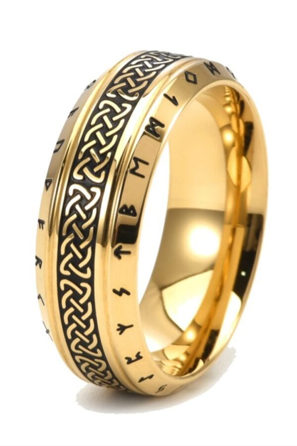 Titanium Steel Spinner Ring