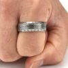 Titanium Steel Spinner Ring