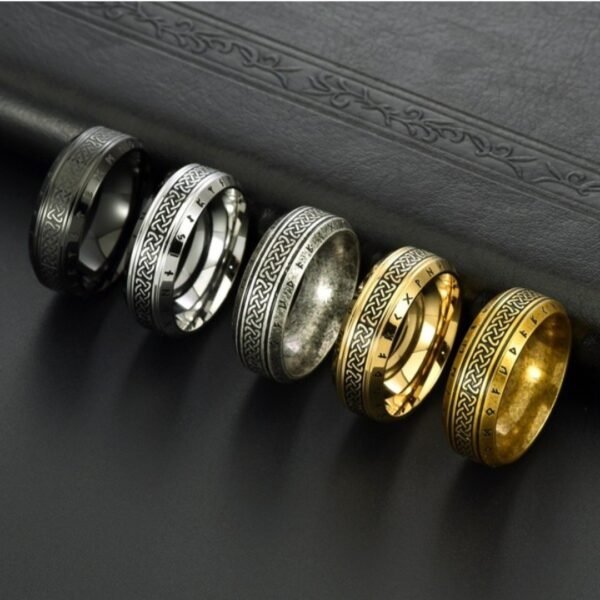 Titanium Steel Spinner Ring