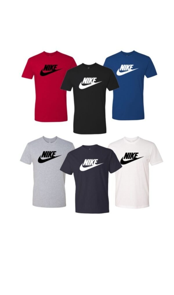 Nike's Men T-Shirt Logo Swoosh Short Sleeve Tee