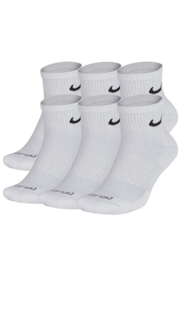 Nike Men's Socks Athletic Ankle Socks Pack Of 6