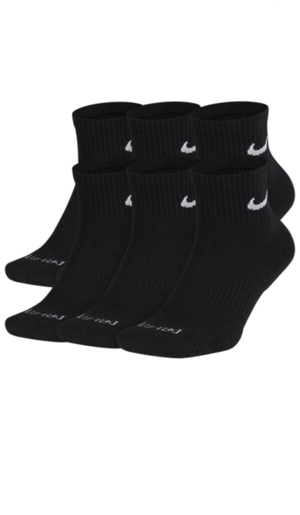 Nike Men's Socks Athletic Ankle Socks Pack Of 6
