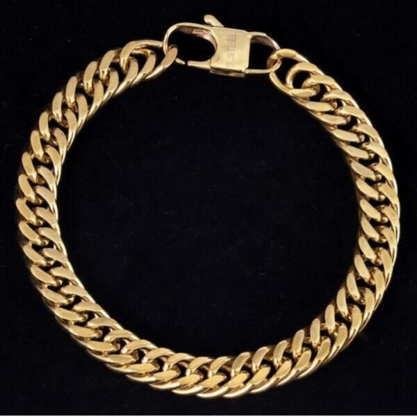 11 mm Solid Cuban Bracelet