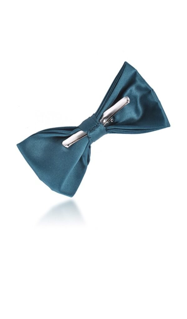 Poly Satin Clip On Bow Ties