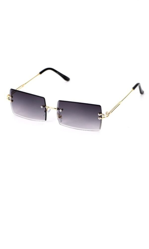 Rimless Rectangle Sunglasses