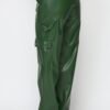 Screenshot Faux Leather PU Cargo Pants