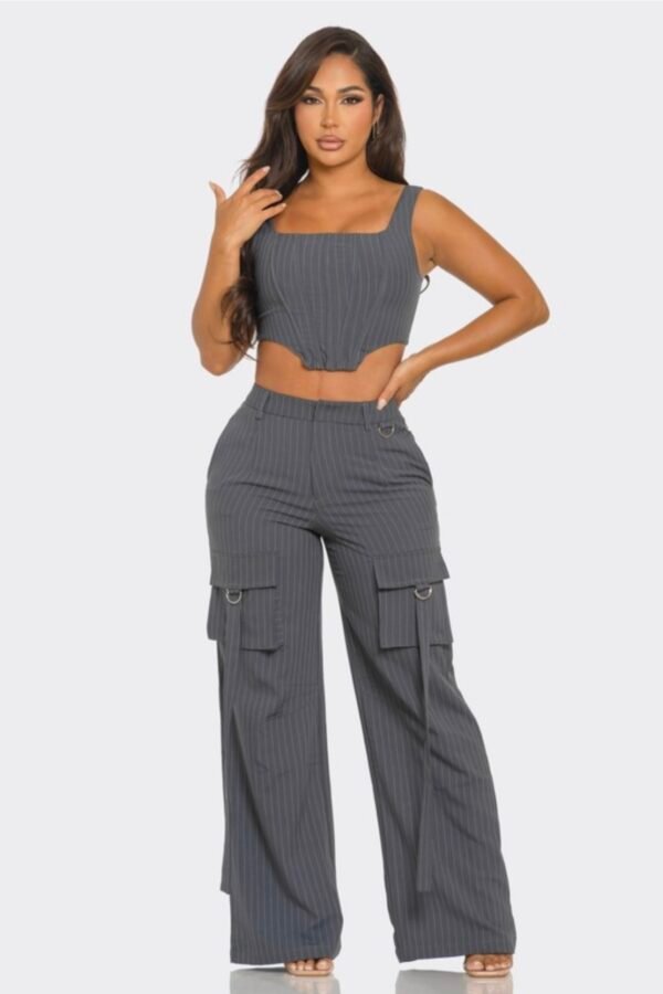 Screenshot Cargo Pants Matching Two Pcs Set