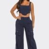 Screenshot Cargo Pants Matching Two Pcs Set