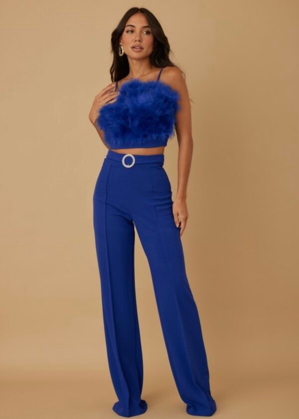 Screenshot Fur Detailed Top Fashion Set