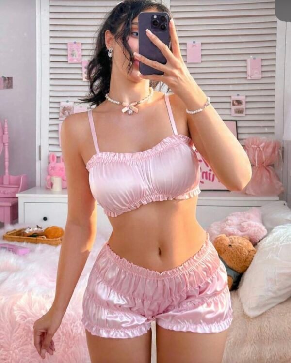 Coquette Dream Satin Set