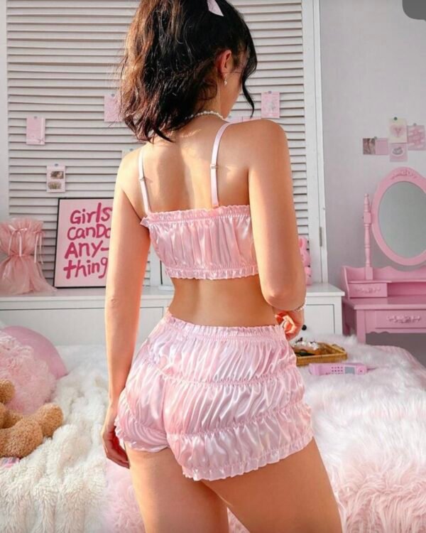 Coquette Dream Satin Set