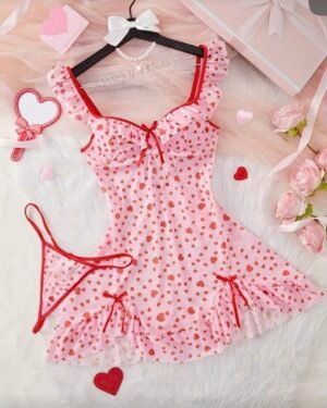 Sweetheart Ruffle Babydoll